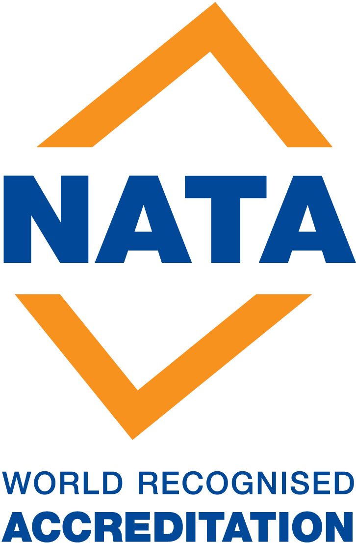 Ensure your reports have the NATA logo to fullfill the requirements of the Building Code of Australia